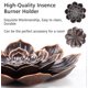 thumbnail image 4 of Incense Holder, Lotus Stick Incense Burner, Incense Holder For Stick/coil/cone Incense With Ash Catcher, 4 of 5