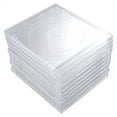 thumbnail image 3 of Masteelf 10PCS Transparent DVD Cases Portable CD Storage Boxes DIY CD Packages for Home, 3 of 8