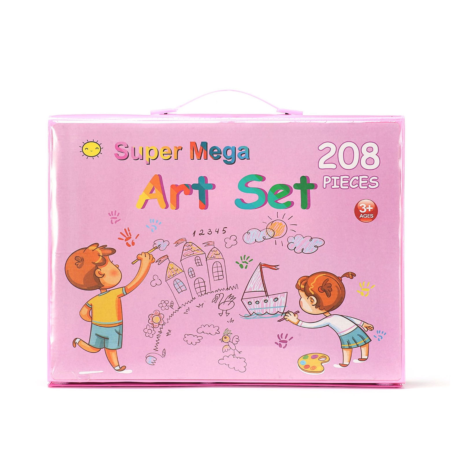 Hesroicy Non allergic Children Painting Set Even Texture Eco can-you-paint-led-lights-strip-lights-lightbulbs-housekeepingbay