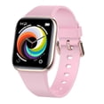 thumbnail image 1 of Relojes deportivos inteligentes para mujeres y hombres, pulsera de actividad física, rastreador de pasos, calorías, salud, rosa, 1 of 3