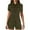 Army Green, variant on Clearance! Ohufall Jumpsuits for Women, Zip Pockets Solid Color Work Lapel Jumpsuit Shorts Tight Jumpsuit Overalls Women, Rompers for Women, Onesie for Women Clearance