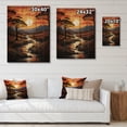 thumbnail image 4 of Designart "African Savannah Charm VII" African Print on Natural Pine Wood, 4 of 5
