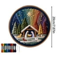 thumbnail image 3 of Complete Embroidery Kit for with Easy Instructions and Threads, 3 of 6