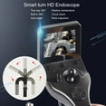 thumbnail image 3 of Two Way Articulating Borescope with Light, 360 Degree HD 1080P 3.5in IPS Screen Endoscope Inspection Camera Automotive Mechanics Fiber Optic Scope, 0.24inch, 3 of 8