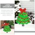 thumbnail image 2 of SEWACC Outdoor Decorations For Garden Christmas Tree Decoration Acrylic 1Pack Festive Style, 2 of 7