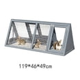 thumbnail image 2 of Premium Outdoor Pet Rabbit Cage The Perfect Home Rabbit Villa & Snuggly Rabbit Nest for Your Beloved Bunny, 2 of 2