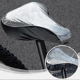 thumbnail image 2 of Bicycle Saddle Hollow Breathable waterproof and heat Soft Seat Cushion cover, 2 of 3