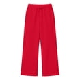 thumbnail image 5 of XFeng Women Wide Leg Sweatpants High Waist Drawstring Casual Pants, 5 of 5