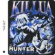 thumbnail image 5 of Killua Zoldyck-camisetas de algodón para hombre, ropa de calle Vintage lavada, camiseta de Anime, Manga corta, Harajuku, troupé Phantom, Tops, 5 of 5