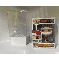 Funko POP! Travis Kelce Vinyl Figure #257 Bundled with Protective Case