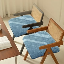 PGYONG Seat Cushion - Thicken Soft Non-Slip Plush Chair Pad for Recliner,Office Chair,Driving Car,Floor Seating,Patio Furniture,Wheelchair （18x18in)