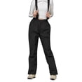 thumbnail image 2 of HUAXUN-Snow Pants for Women - Waterproof Windproof Ski Pants with Adjustable Suspenders,Womens Snow Pants & Mens Winter Overalls for Skiing Snowboarding & Outdoor Activities(Black,L), 2 of 4