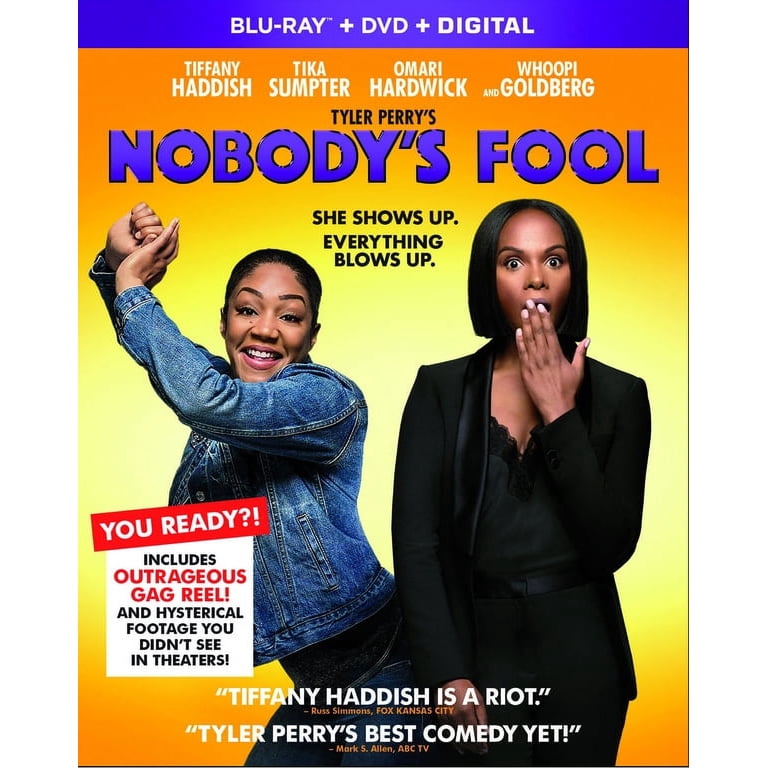 Tyler Perry's Nobody's Fool Comedy Movie (Blu-ray) Starring