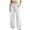 White, variant on XuJwPNcy Women Baggy Sweatpants Fall Wide Leg Drawstring Workout Pants Classic Regular Fit Trousers with Pockets(White,X-Large)