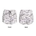 thumbnail image 5 of Lsque Lavender And Butterfly Printed Women's Running Shorts with Liner Pockets,Elastic Quick Dry Workout Athletic Gym Yoga Shorts,Womens High Waist Shorts-Small, 5 of 9