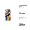 thumbnail image 7 of Color Shapes Case Compatible with iPhone 14 Plus,Aesthetic Art Design TPU Full Cover Shock-proof Case, 7 of 7