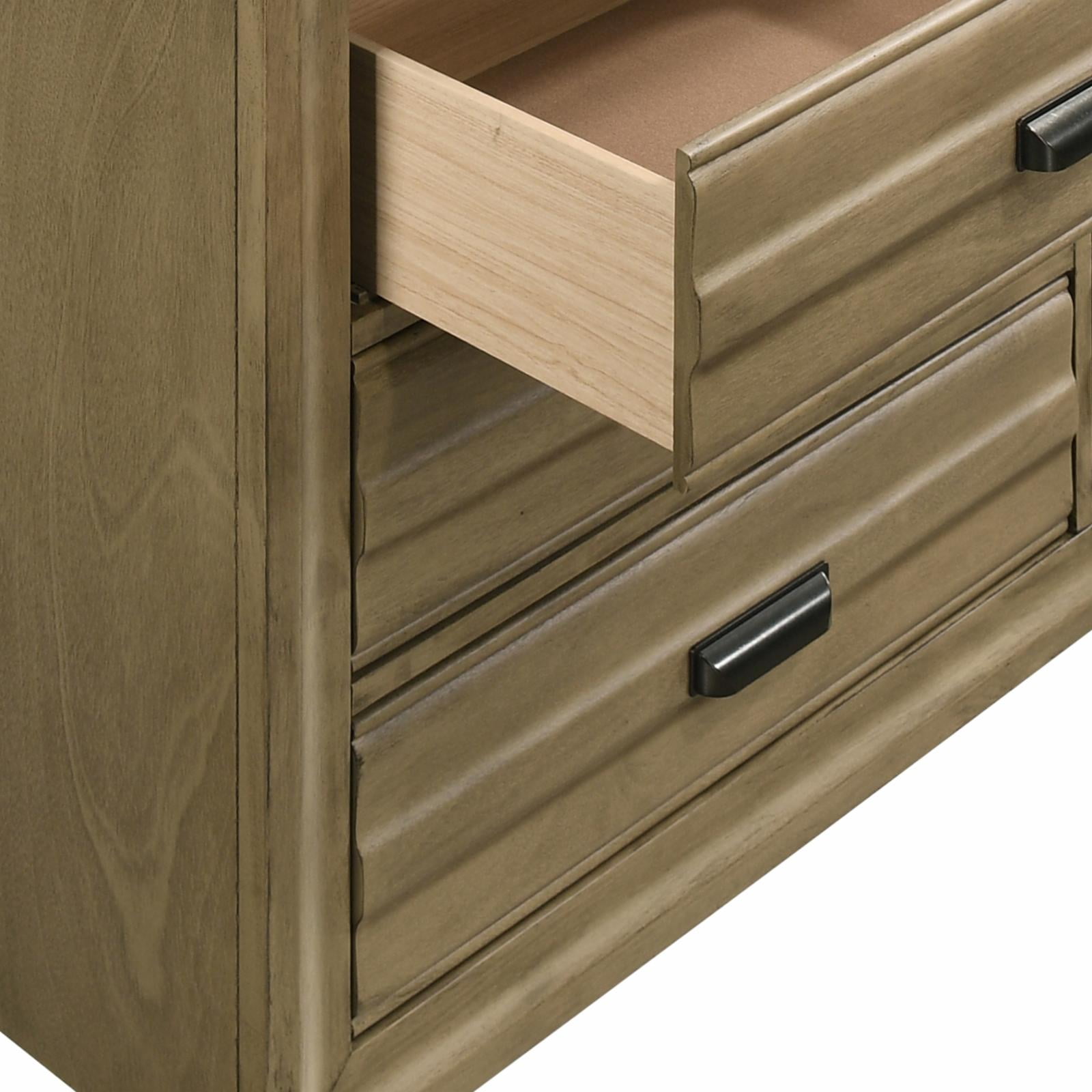 Roundhill Furniture Loiret Contemporary 5-Drawer Chest