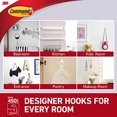 thumbnail image 4 of 3M Command Small Designer Hooks (Pack of 5), 4 of 9