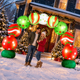 8.2 Ft Giantmas Inflatable Arch Led Yard Decor Ball - Walmart.com