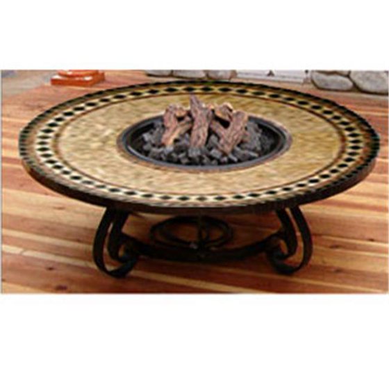 Traditional Style Chat Fire Pit 19 In Tall X 45 In Diameter