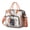 Rose-gold-5, variant on Waterproof Thermal Tote Bag - Artistic Hedgehog & Night Scene Print, Multi-Pocket Insulated Lunch Box for Men, Women, Students, Travelers