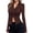 Brown, variant on TKLPEHG Womens Button Down Shirts V Neck Collared Ruched Slim Fit Long Sleeve Shirt Casual Fall Fashion Ladies Tops (Brown,XL)