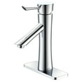 thumbnail image 5 of Saga Series Single Hole Single-Handle Low-Arc Bathroom Faucet in Polished Chrome, 5 of 5