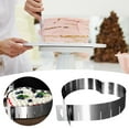 thumbnail image 4 of WRXMIJNHGSA Cake Mould Under $5 6 To 11 Inch Stainless Steel Ring Retractable Adjustable Cake Baking Tool, 4 of 4