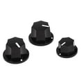 thumbnail image 1 of 3/Set Bass Guitar 1 Volume Knobs Black Iicator Lines New, 1 of 6