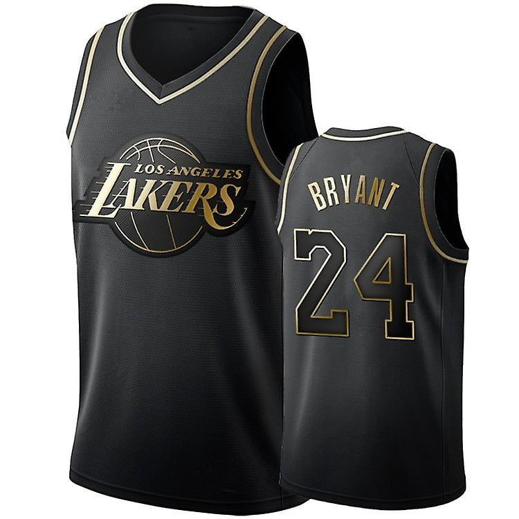 Los Angeles Lakers Kobe Bryant Jersey No.24 Basketball Sport Jersey black Gold Collector s Edition T shirt Walmart