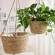 thumbnail image 2 of Jardín Colgante Maceta Macrame Planta Cesta de Almacenamiento Cuerda de Yute Tejido Interior Exterior Titular de Maceta Color Café M, 2 of 5
