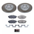 thumbnail image 2 of PowerStop Rear Semi-Coated Rotor and Low-Dust Ceramic Brake Pad Kit SC4749, 2 of 3