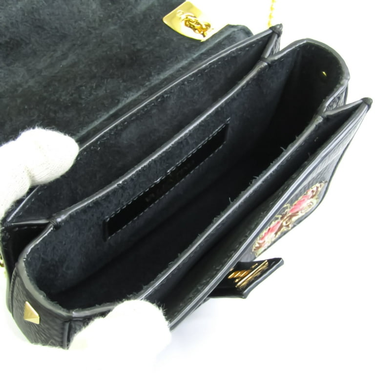 Shoulder bags Valentino Garavani - Medium V-ring leather shoulder bag -  SW2B0E02NKLGF9