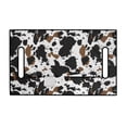 thumbnail image 2 of Whosucclay Cow Print Pattern Golf Cart Seat Cover, Breathable Anti-Slip 4 Front Storage Pockets Golf Cart Seat Protector for Club Car EZGO Yamaha, 52.36" x 32.28", 2 of 7