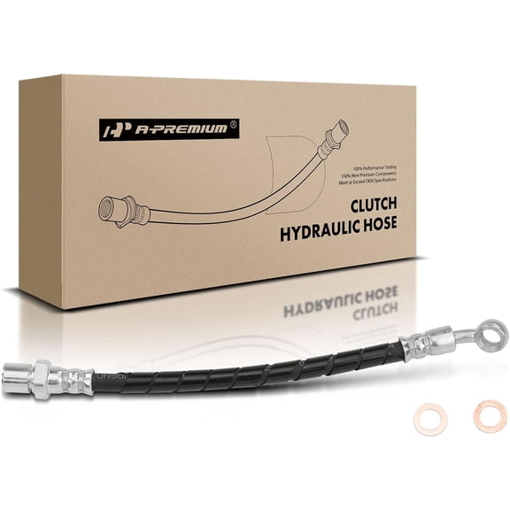 A-Premium Clutch Hydraulic Hose Line Compatible with Subaru Impreza Baja 2004-2005 & Saab 9-2X 2005-2006, Replace# 37251FE020