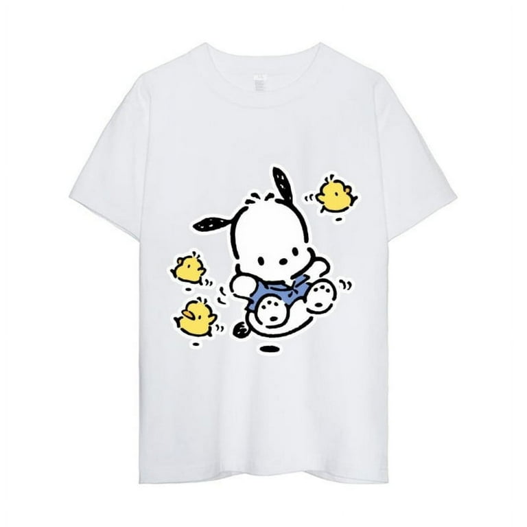 Sanrio Pochacco T Shirt Women Couple Combination Clothes