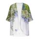 thumbnail image 5 of Cárdigan de manga larga para mujer, blusa informal estampada con bolsillo, abrigo tipo cárdigan para mujer, 5 of 5