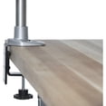 thumbnail image 5 of Startech.com Desk Mount Monitor Arm, Vesa Or Imac/thunderbolt Display Up To 14kg, Articulating Height Adjustable Single Desktp Monitor Pole Mount, Desk Clamp Or Grommet, Silver - Small Footprint, 5 of 12