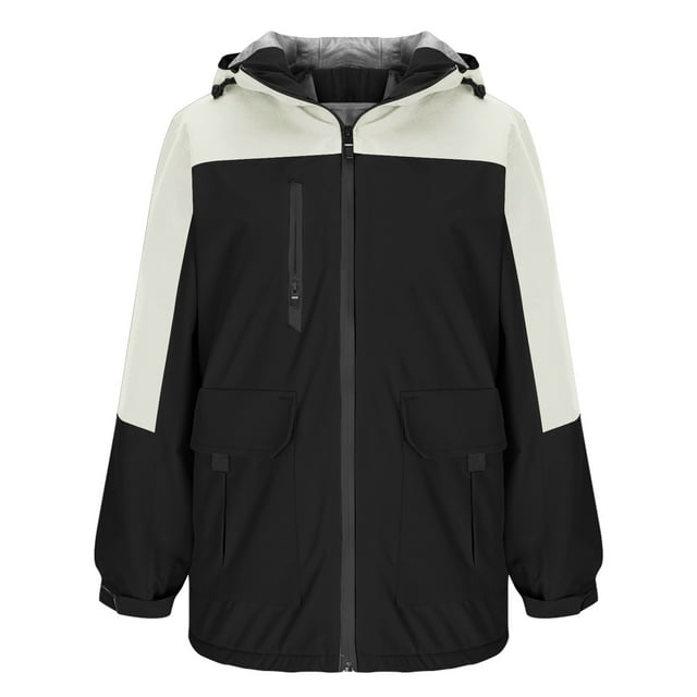 fheaev Manteau à Capuchon pour Femmes Manteau de Ski Chaud Manteau d'Hiver pour la Neige Imperméable Coupe-Vent Manteau de Planche à Neige à Capuchon pour la Randonnée et le Voyage