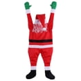 thumbnail image 2 of Papá Noel colgante de escada libre de 41 pulgadas para decoración navideña Adorno colgante Muñeca festiva interior y exterior Patio Decoración yotijar Decoraciones De Santa, 2 of 9