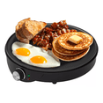 thumbnail image 2 of Crepera Eléctrica Antiadherente 30 cm Premium Nonstick Color Negro, 2 of 5