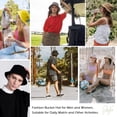 thumbnail image 6 of American Trends Bucket Hat for Men and Women Sun Hat with UV Protection for Outdoor Sports Beach Packable Summer Hats for Women, 6 of 6