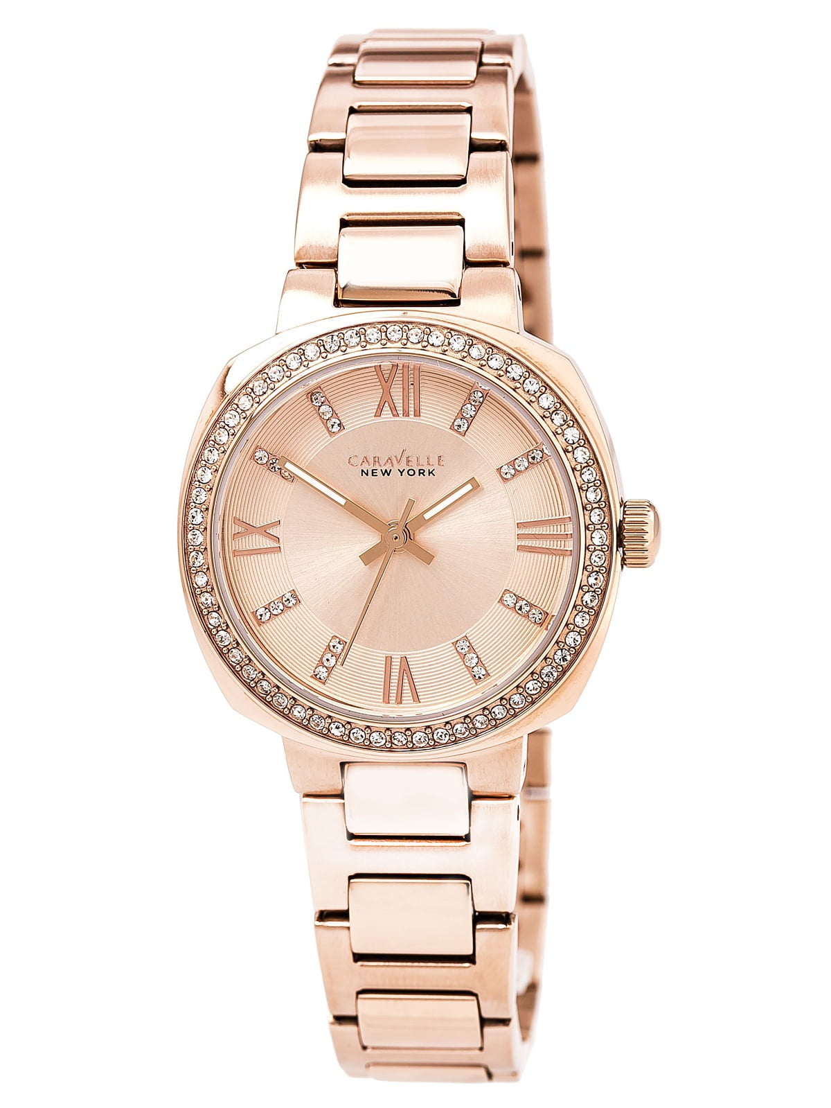 Caravelle Crystal Rose Gold Dial Women s Watch in Nepal at NPR 14483 Rating 5