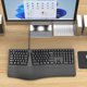 thumbnail image 4 of Teclado ergonómico dividido Wdftyju K9 con reposamuñecas teclado con cable de 110 teclas, 4 of 9