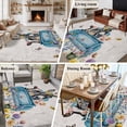 thumbnail image 6 of Vintage Animals Flowers Area Rugs Collection 5'x7', Spring Floral Elegant Pastoral Retro Non Slip Indoor Rectangle Throw Runner Rug Floor Mat Carpet for Living Room Dining Table Bedroom Nursery, 6 of 9