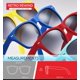thumbnail image 5 of Lentes de Sol Retro Rewind para Niños con Protección UV400 y Montura Goma, Edad 3-12, 5 of 6