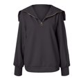 thumbnail image 4 of adviicd Oversized Sweatshirts for Women Oversized Long Sleeve Pullover Sweatshirt Grey,M, 4 of 5