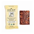thumbnail image 2 of Hongos adaptógenos Wise Bar de Nutrition Bars con sabor a reishi, melena de león y ashwagandha, limón y jengibre, 12 unidades, 2 of 7