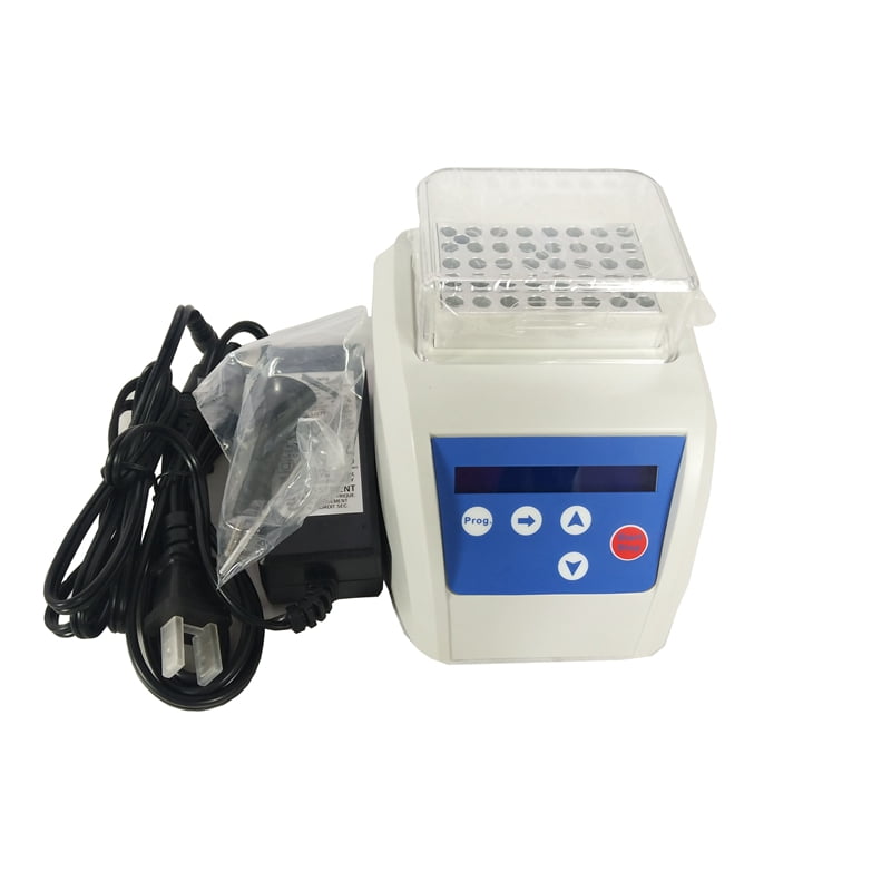 INTSUPERMAI Metal Bath Incubator LCD Display Heater Thermostatic Device Lab Test Tube Heating