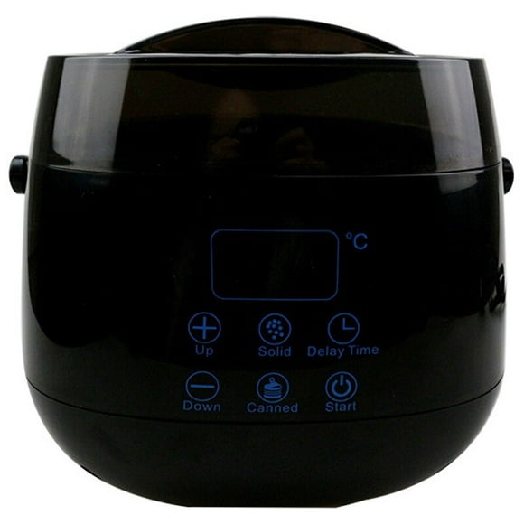 LCD Moniteur Machine de Thérapie à la Cire avec Pot de Cire et Chauffe-Eau - Idéal pour les Soins Personnels Traitements de Spa et l'Épilation